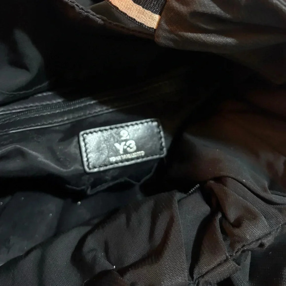 Y-3 by YOHJI YAMAMOTO Black synthetic shoulder handbag - Picture 6 of 12